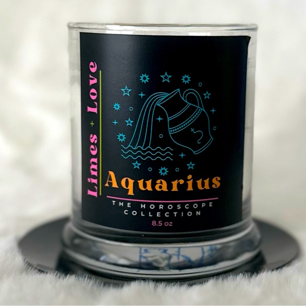 Aquarius Candle